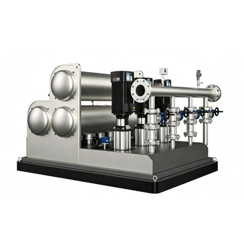 Three Chamber Smart Water Supply System