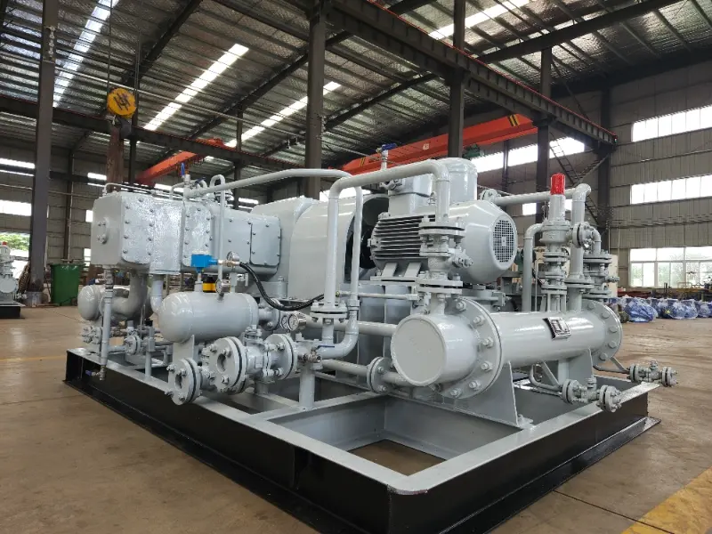 Tail gas compressor