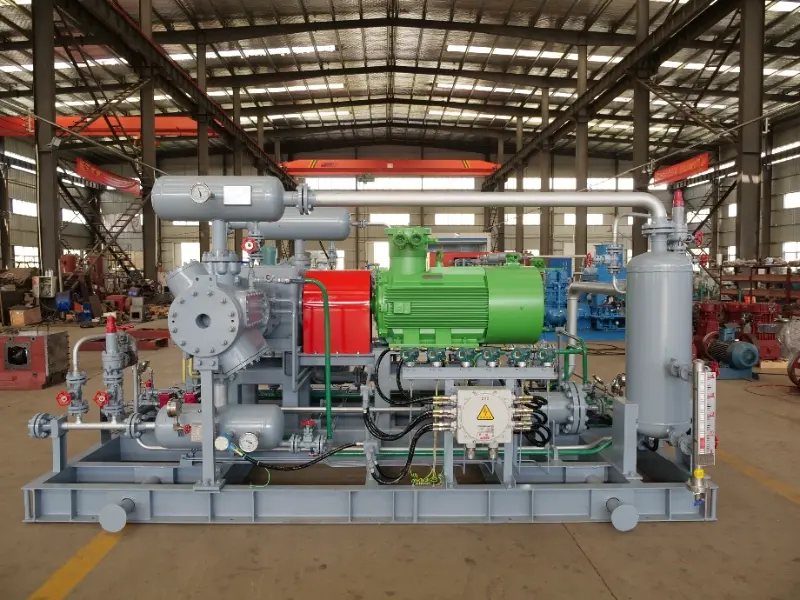 Natural gas compressor