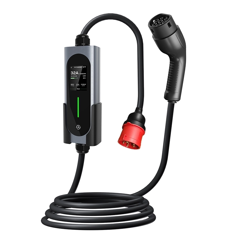portable ac ev charger 3.5-22kw