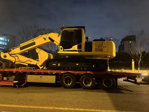second-hand Komatsu 350 excavator to Tanzanian