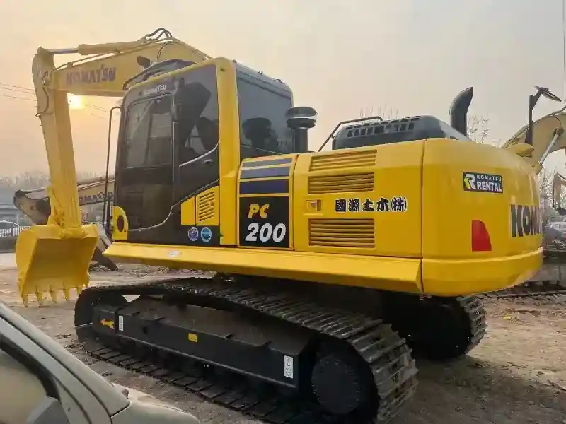 used komatsu excavator