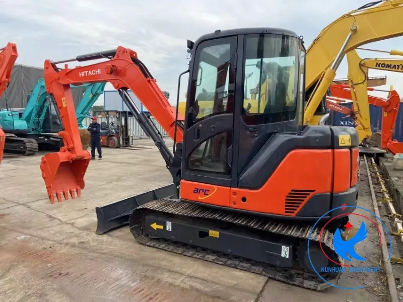 Used hitachi mini excavator zx60u