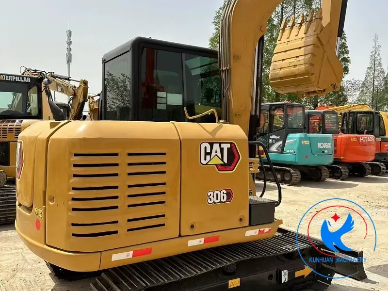 90% Excavadora CAT306E2 de segunda mano nueva a precio económico