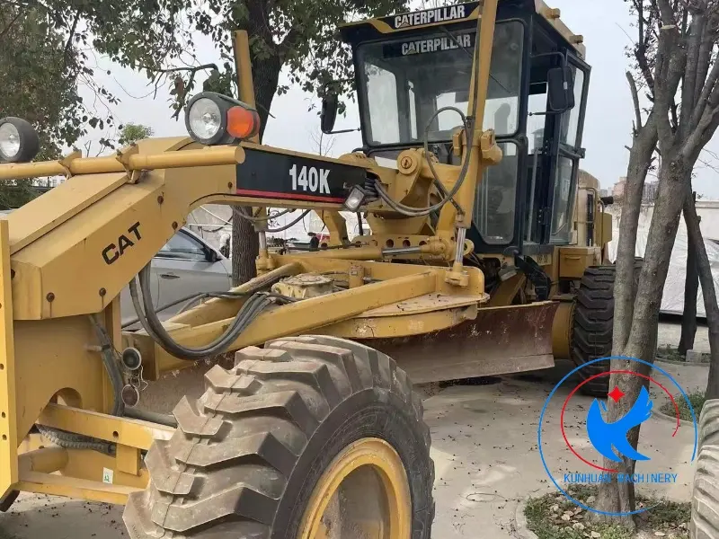 Cat Brand Second-Hand 140K motor grader China Supplier