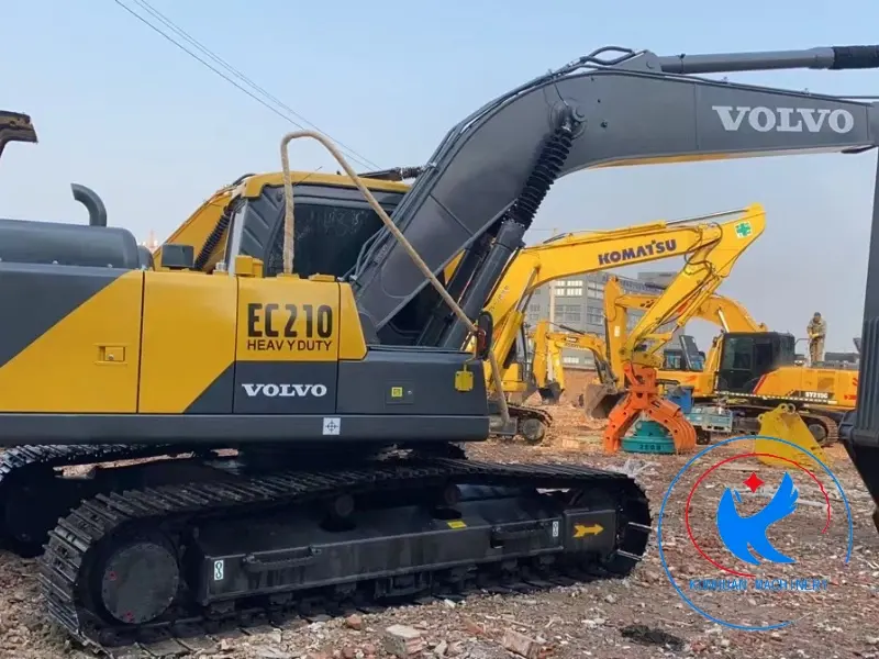 Competitive Price Used Excavator Volvo Ec210 Crawler Excavator Engineering Machinery