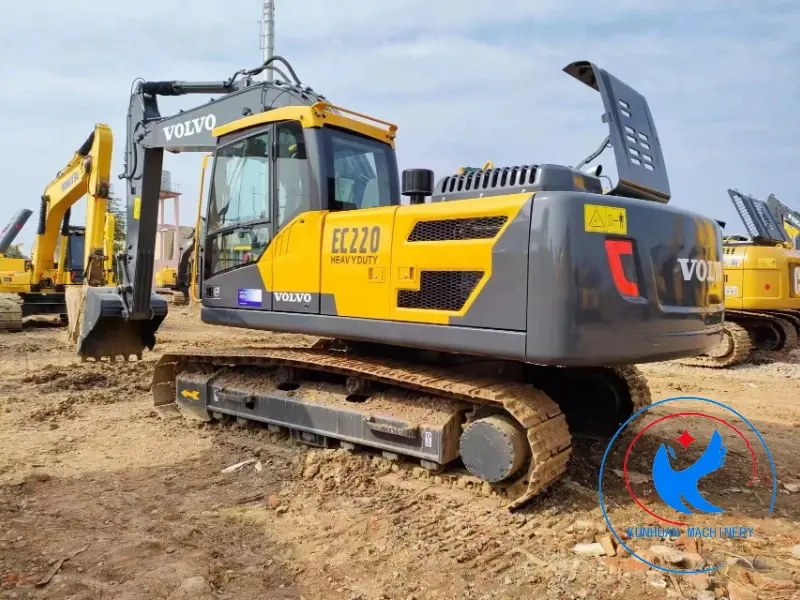 EC220 20t Volvo Crawler Hydraulic Used Excavator Competitive Price