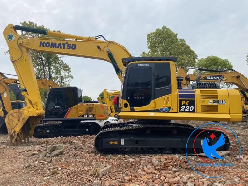 Energy-Saving Used Komatsu PC200-8 Crawler Excavator