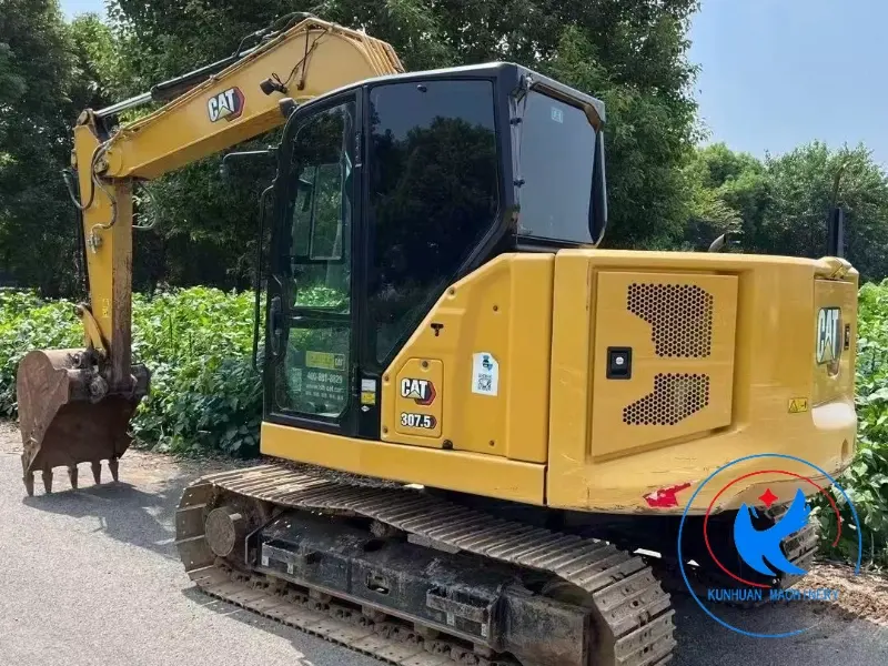 Excavateur Caterpillar CAT307.5 d'occasion populaire en Chine de haute qualité et en bon état