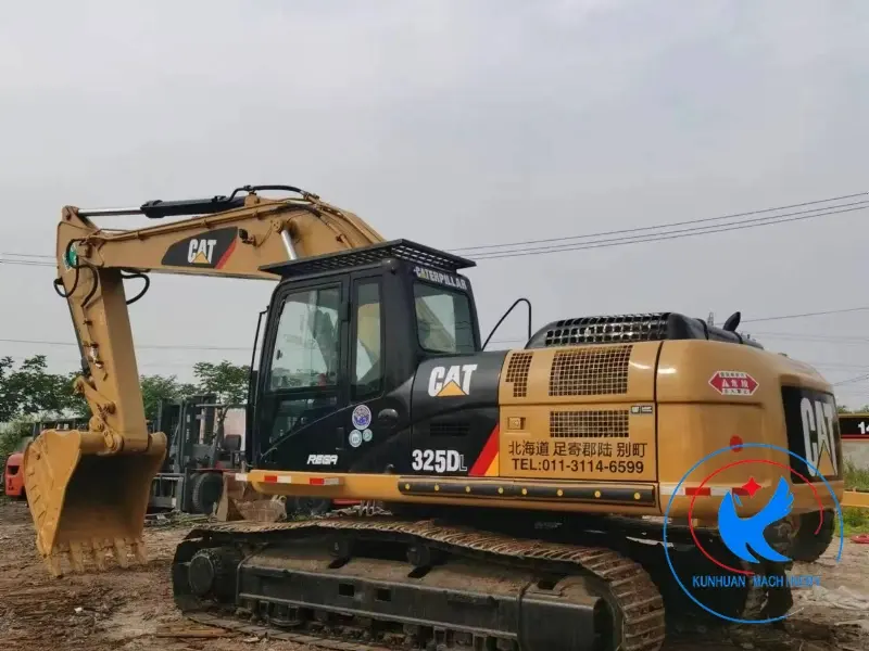 High performance used Caterpillar CAT325DL Engineering Excavator