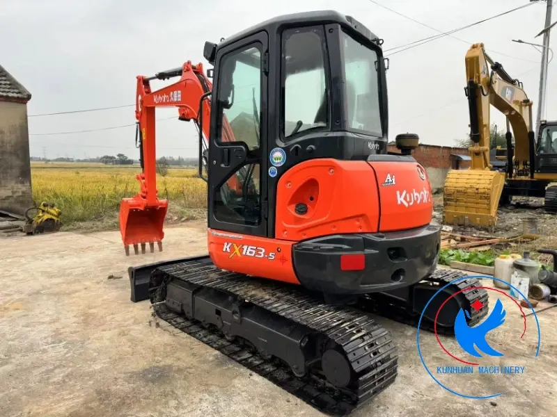 Hot Sale used Kubota KX163-5 Excavator with Strong Lifting Capacity