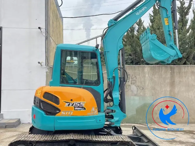 Multifunction Second-hand Kubota KX155 original Excavator