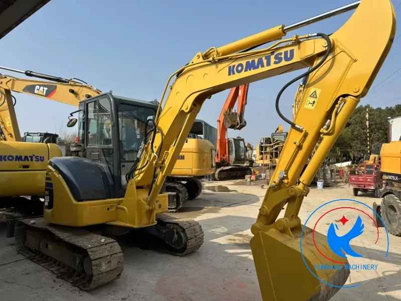 Original 5 Ton Second-hand Komatsu PC55 Crawler Excavator