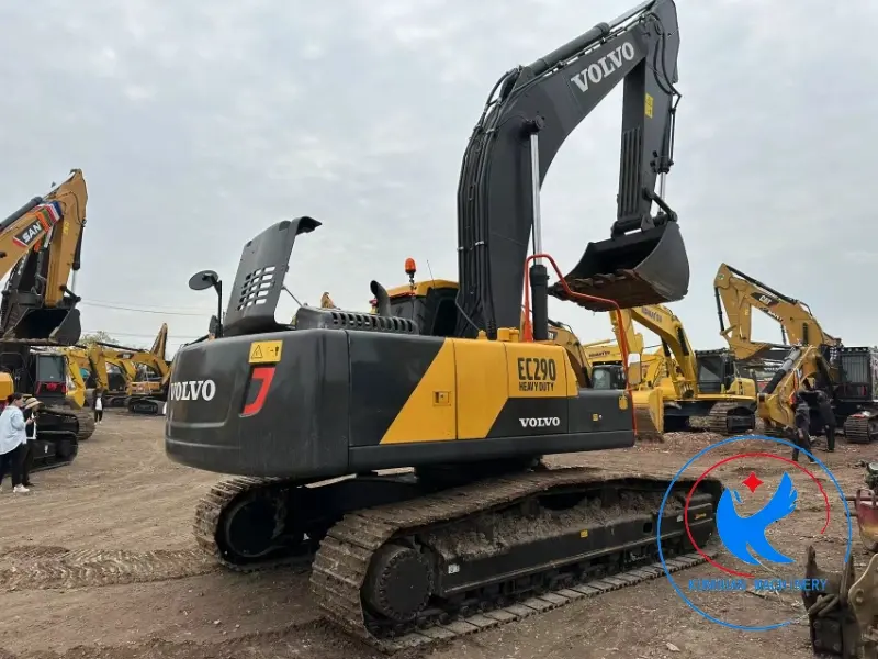 Powerful Low Price Volvo Ec290 Crawler Hydraulic Second Hand Excavator