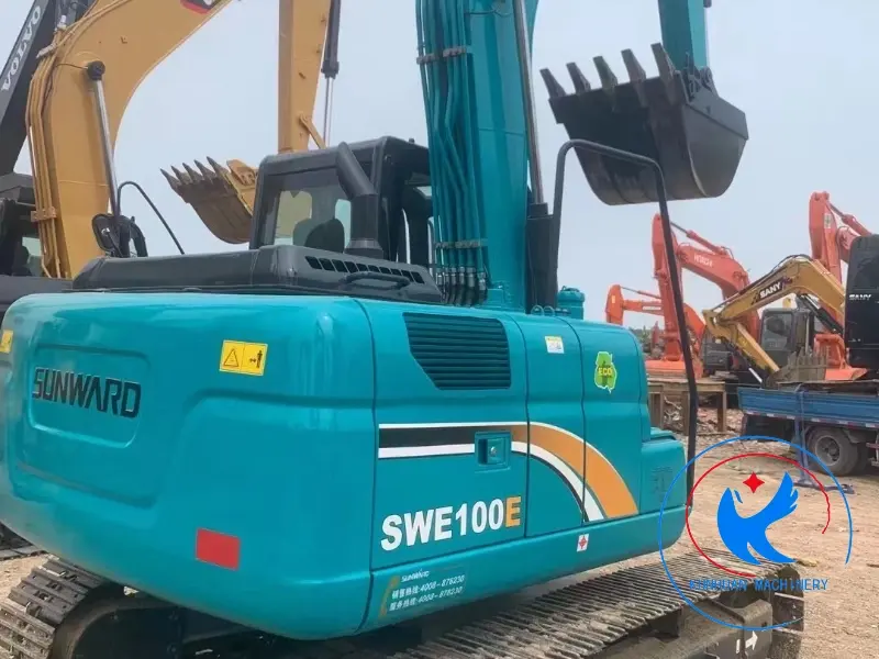 Pre-Owned Sunward SWE100E Premium Excavator Heavy Machinery (2)