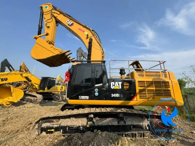 Экскаватор Caterpillar CAT349D2L б/у, горячая распродажа, низкая цена