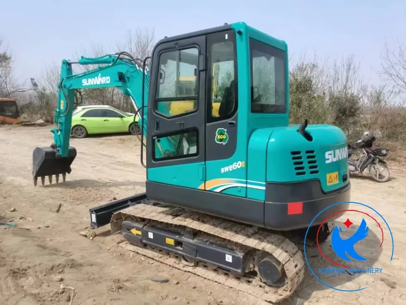 Second Hand Sunward SWE60E Compact Excavator for Sale