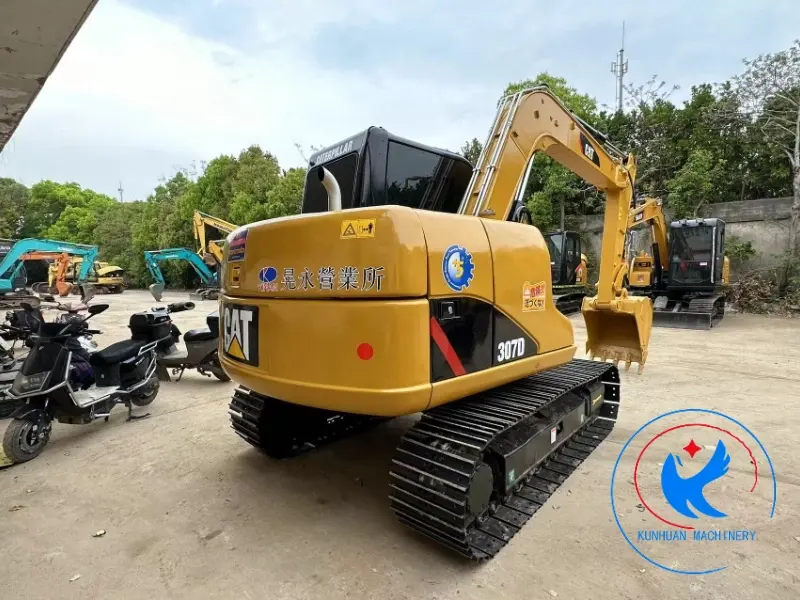 حفارة زاحفة مستعملة CAT307D معدات ثقيلة أصلية CAT 307D