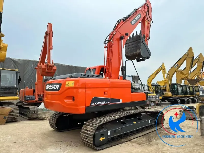 Used Doosan DX225LC-9C Excavator