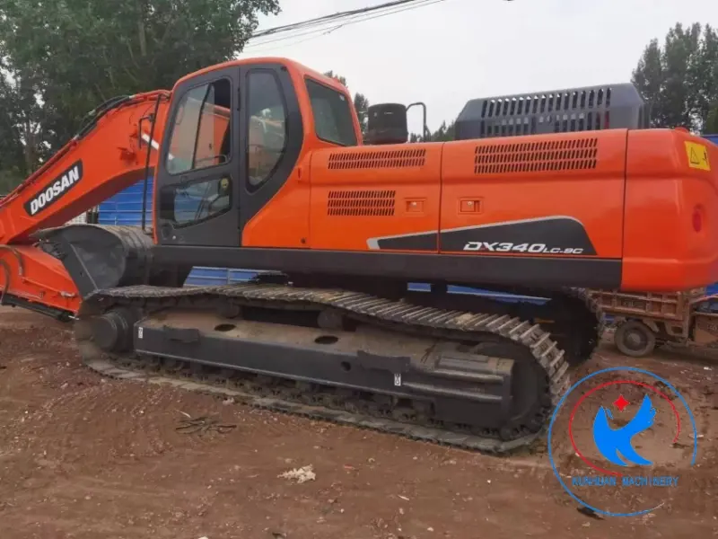 Used Doosan DX340LC-9C Excavator