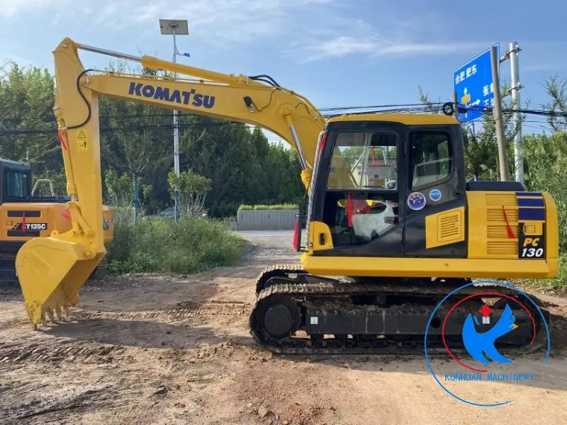 Used Komatsu PC130-7 Construction digger equipment