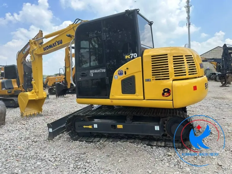 Used Komatsu PC70-8 Mini Mining Excavator