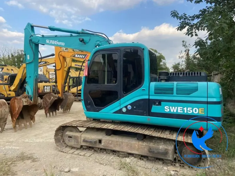 Used Sunward SWE150E Large Excavator with Strong Lifting Capacity