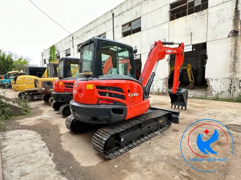 High performance used Kubota KX165 Excavator Construction Machinery