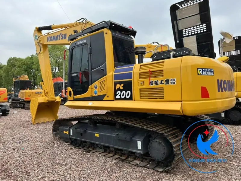 second-hand Komatsu PC200 excavators