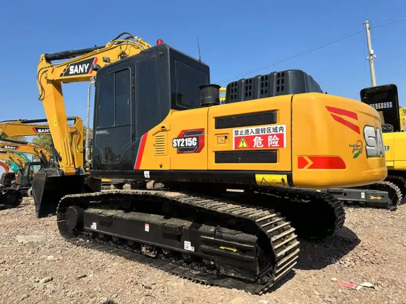 second-hand Sany 215C excavator