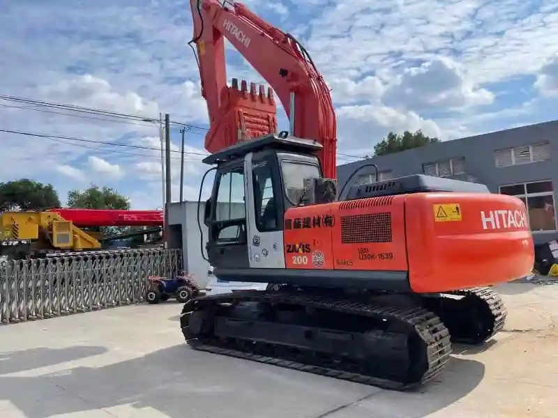 second hand excavator