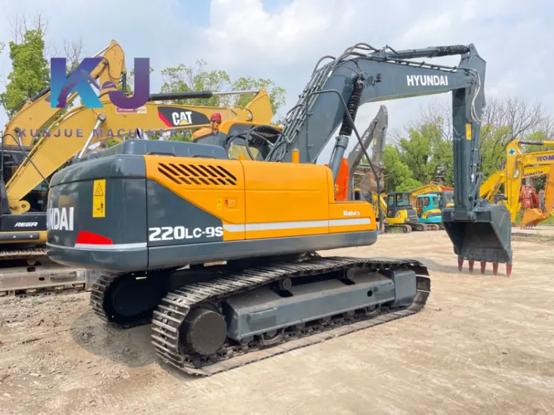 100% original second hand Hyundai 220-9s excavator cheap excavator for sale