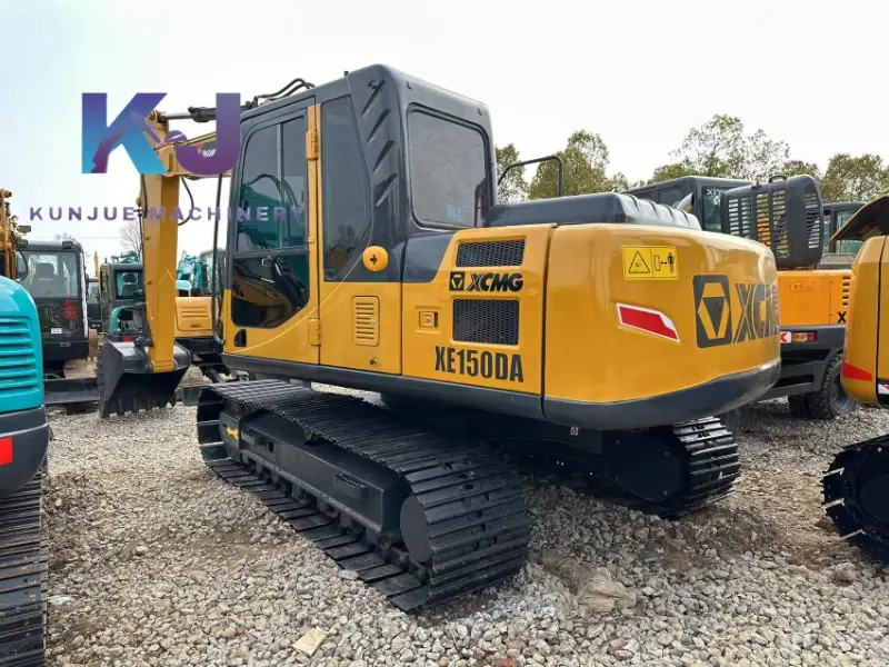 Excavatrice d'occasion XCMG 150D 2023 Année 15 tonnes Machines de construction