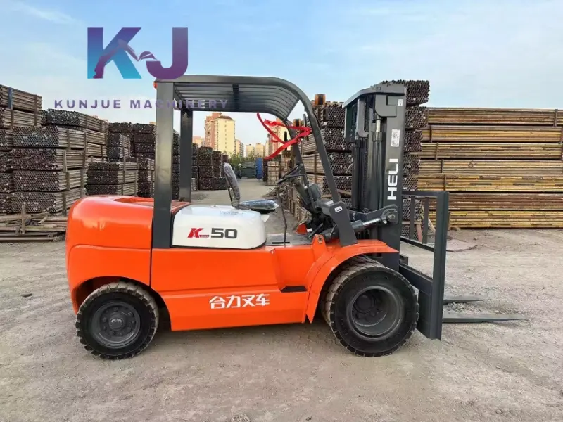 5 ton Used HELI FD50 forklift in China