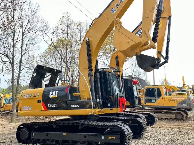 Maquinaria de construcción Cat 320D2 original de Japón de alto rendimiento