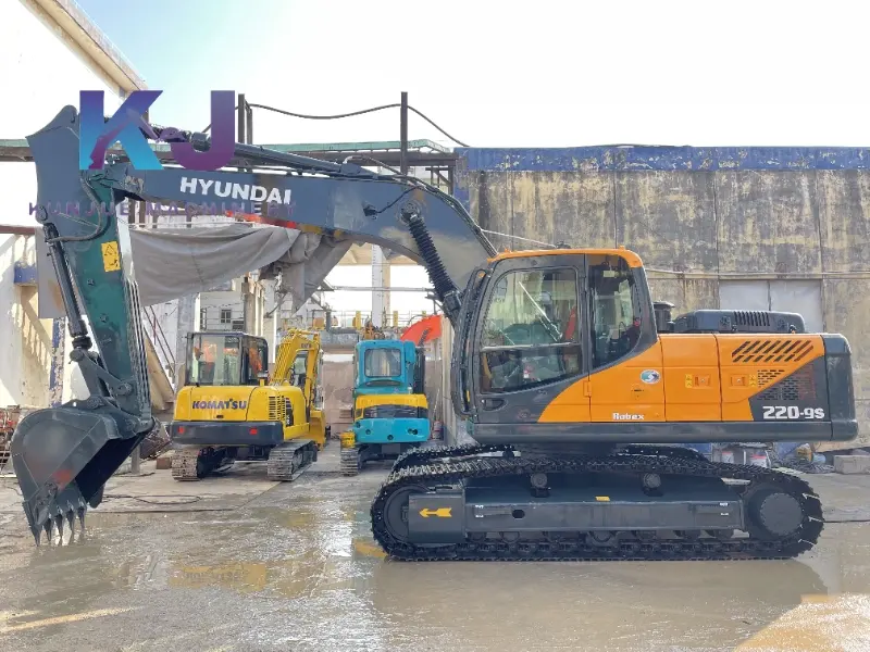 Hyundai 220-9s Original crawler Excavator 22 Ton Hydraulic Digger for Sale