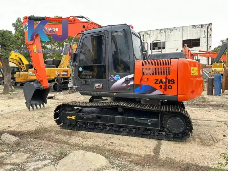 Япония оригинальный Hitachi Zx120 12 тонн средний гусеничный экскаватор