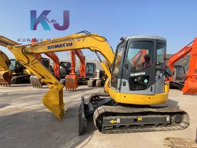 حفارة KOMATSU PC78 معدات بناء ذات أداء جيد للبيع