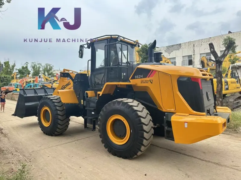 Large Construction Machinery Used Wheel Loaders Liugong 862h Factory Price Front Loader