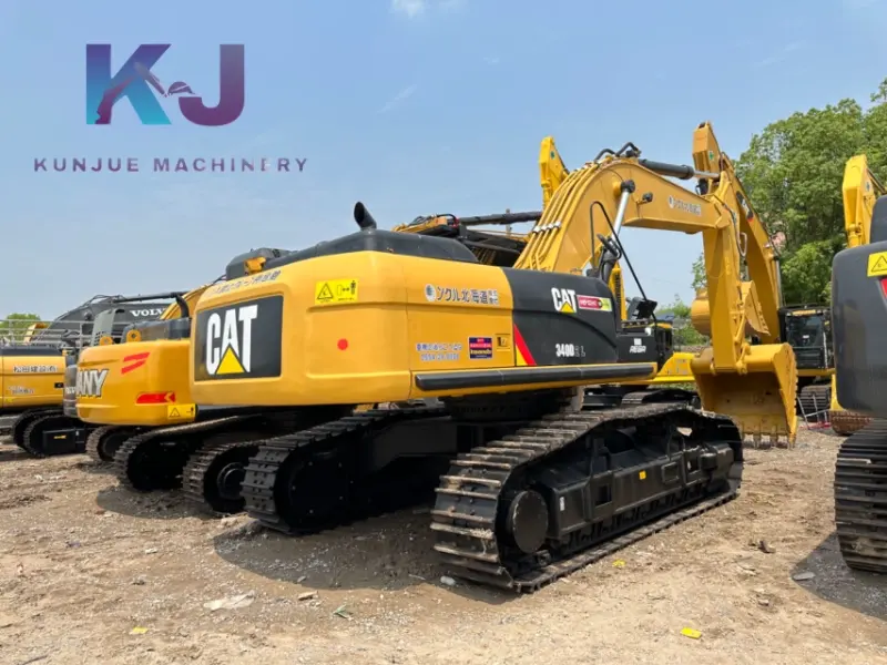 Escavadeira CAT349 usada de baixo preço Caterpillar 340D2 digger