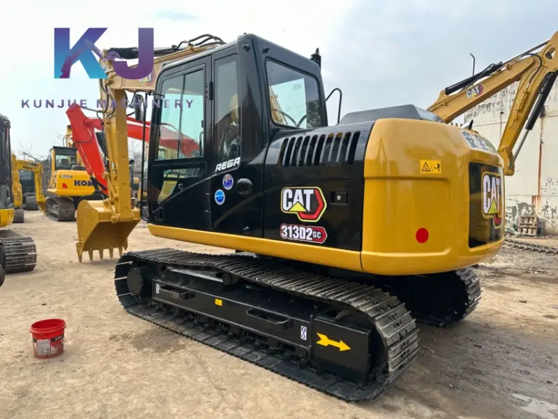 Machines d'excavatrice CAT 313D2 d'occasion originales disponibles à la vente