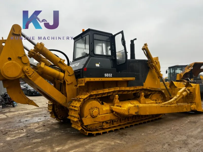 Original Used SHANTUI SD32 Bulldozer for sale at low price