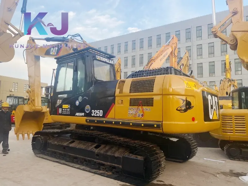 Excavadora Caterpillar 325d de segunda mano 100% excavadora japonesa