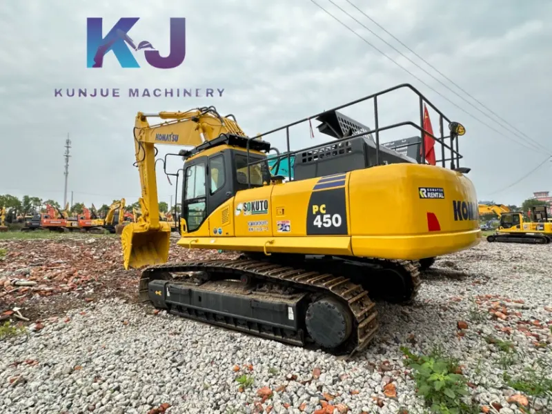 Second-hand Kmatsu PC450-7 Crawler Excavator Machinery Suppliers