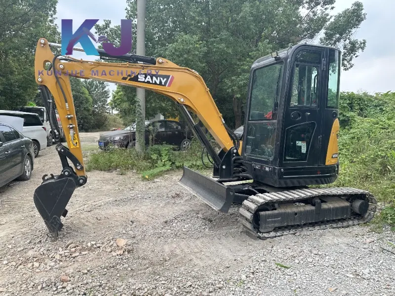 Second-hand SANY 35U Excavator Digger for Heavy Construction