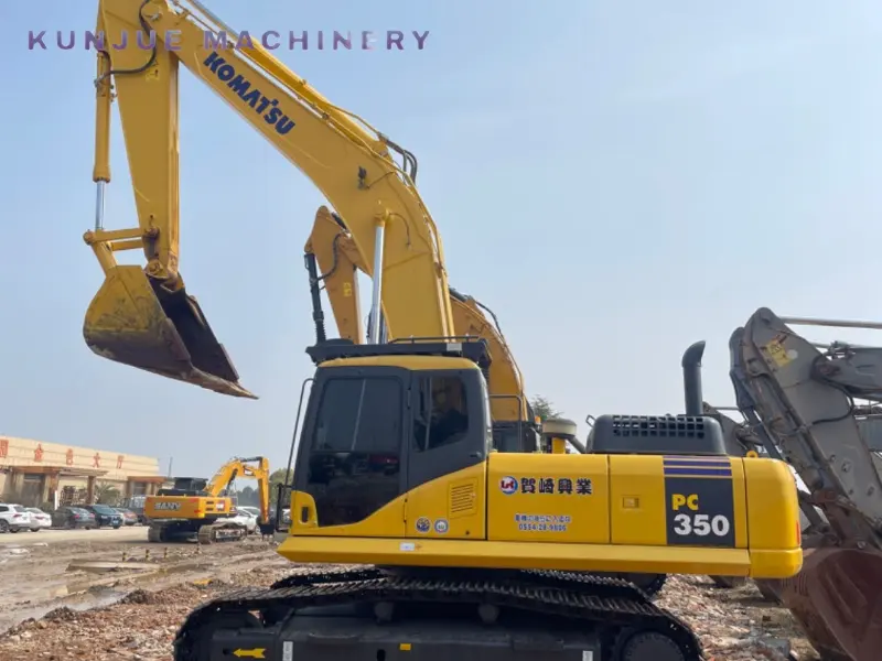 Продать б/у экскаватор Komatsu PC350 строительная техника