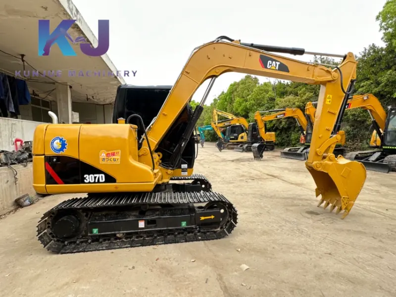 Escavadeira de esteira CAT 307D de 7 toneladas usada disponível para venda na China