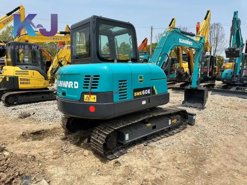 Used China Cheap Sunward 60 Crawler Excavator in Stock for Sale