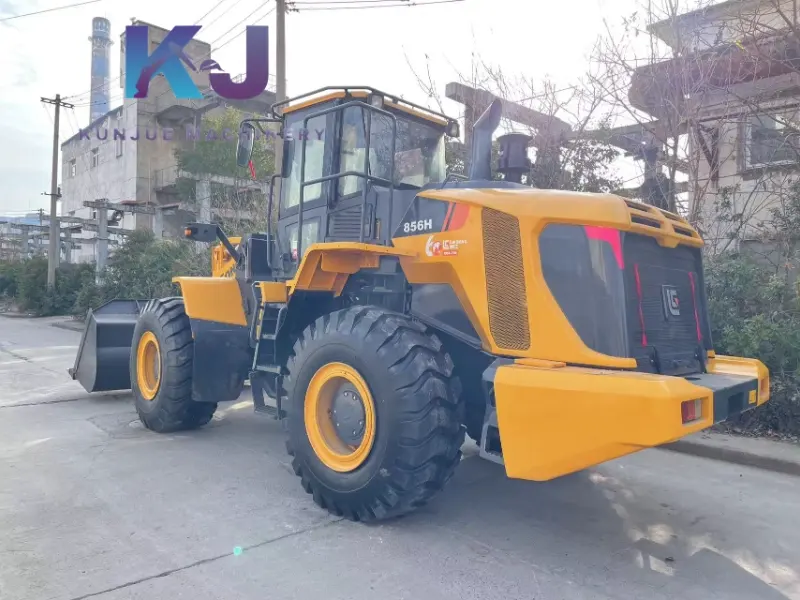 Used Liugong 856H Front Loader 5 Ton Large Articulated Wheel Loader