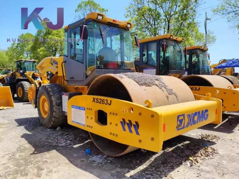 XCMG Hot Sale Official Manufacturer XS263J 26 ton Single Drum Price Road Roller